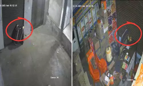 MP: छतरपुर में शटर तोड़कर नकदी और कीमती सामान उड़ाया