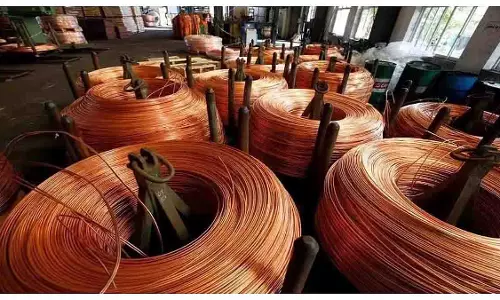 MCX कॉपर वायदा बढ़ा, सप्लाई चिंताएं और चीन की मांग बढ़ोतरी का कारण
