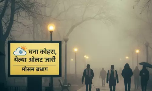 नसीआर में शनिवार को घना कोहरा, IMD ने जारी किया येलो अलर्ट