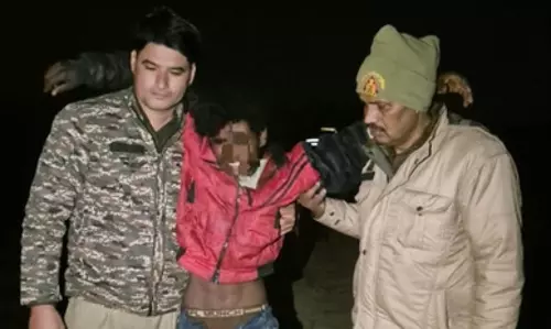 हरदोई में बालिका से रेप के आरोपी की पुलिस से मुठभेड़, आरोपी घायल