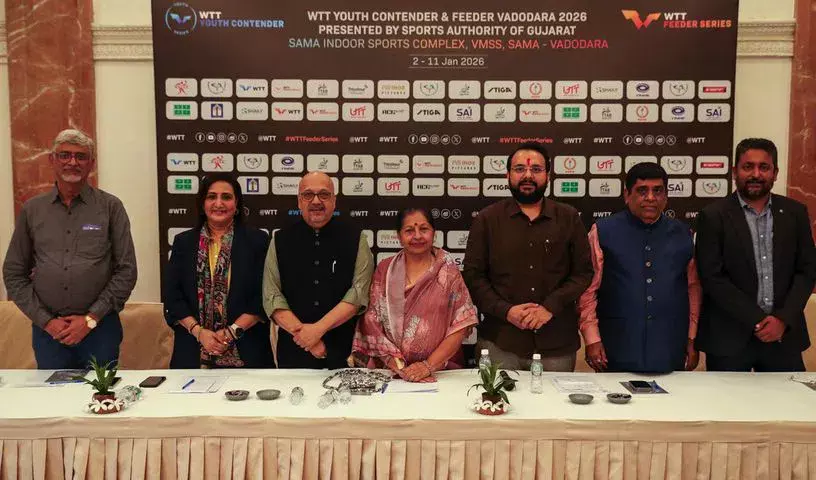 भारत वडोदरा में WTT यूथ कंटेंडर और फीडर सीरीज़ की मेज़बानी करेगा भारत वडोदरा में WTT यूथ कंटेंडर और फीडर सीरीज़ की मेज़बानी करेगा