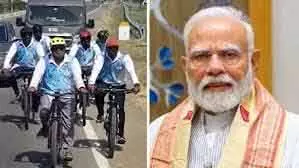 70 साल के MLA ने पांच दिन में 702 km साइकिल चलाई, PM ने तारीफ़ पाई 70 साल के MLA ने पांच दिन में 702 km साइकिल चलाई, PM ने तारीफ़ पाई