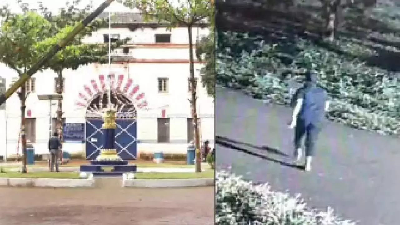 Karnataka: हिंडालगा सेंट्रल जेल की दीवार के पार मोबाइल फोन और ड्रग्स फेंके गए Karnataka: हिंडालगा सेंट्रल जेल की दीवार के पार मोबाइल फोन और ड्रग्स फेंके गए