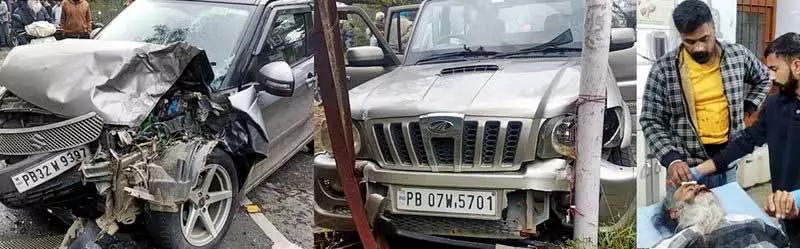 Jalandhar: सेना के पूर्व सैनिक, पिता दुर्घटना में घायल Jalandhar: सेना के पूर्व सैनिक, पिता दुर्घटना में घायल
