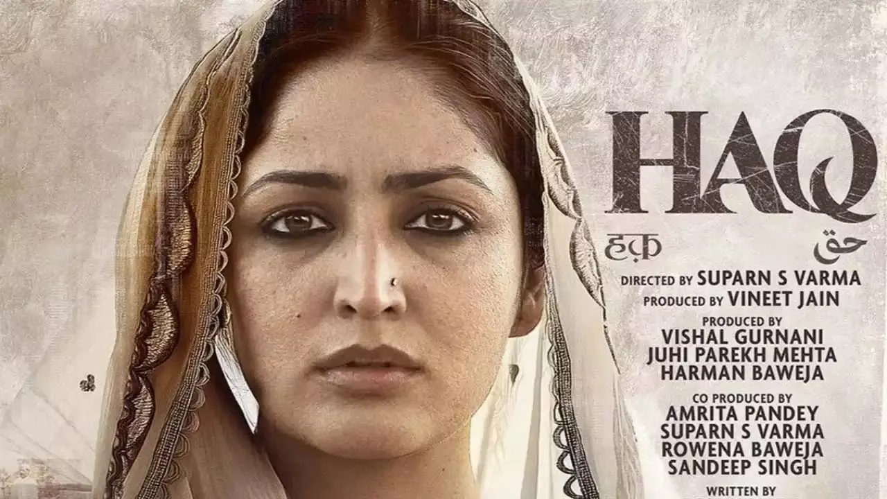 Haq ओटीटी रिलीज: यामी गौतम और इमरान हाशमी का कोर्टरूम ड्रामा देखें Haq ओटीटी रिलीज: यामी गौतम और इमरान हाशमी का कोर्टरूम ड्रामा देखें