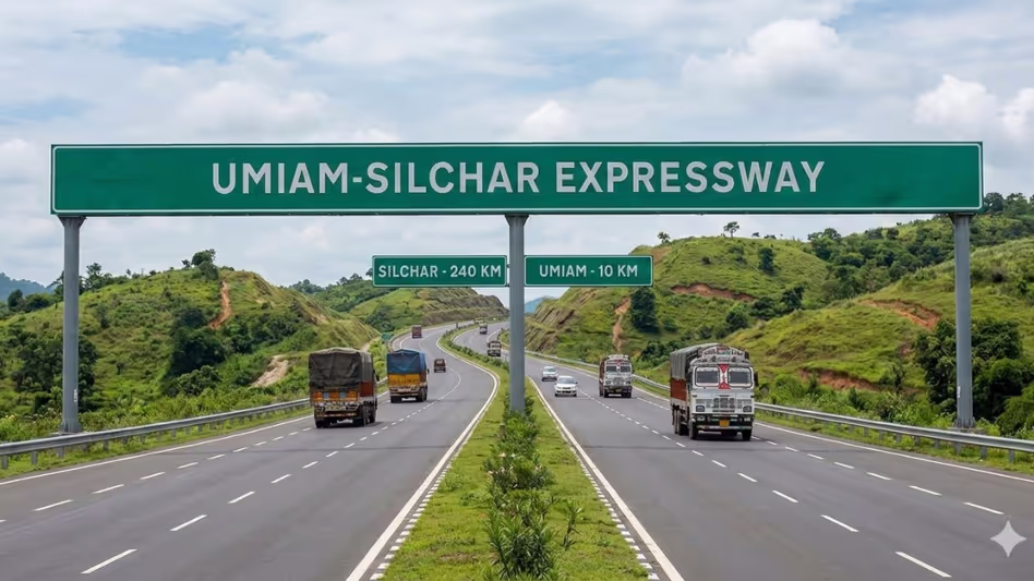 Umiam-Silchar एक्सप्रेस हाईवे के पूरा होने के करीब, मेघालय में 85% ज़मीन होगी Umiam-Silchar एक्सप्रेस हाईवे के पूरा होने के करीब, मेघालय में 85% ज़मीन होगी