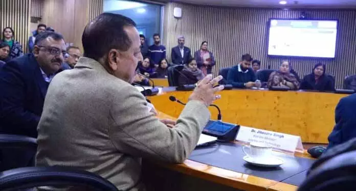 भारत भर के विश्वविद्यालयों में 15 ‘टेक्नोलॉजी बिजनेस इनक्यूबेटर’ स्थापित किए गए: Dr. Jitendra भारत भर के विश्वविद्यालयों में 15 ‘टेक्नोलॉजी बिजनेस इनक्यूबेटर’ स्थापित किए गए: Dr. Jitendra