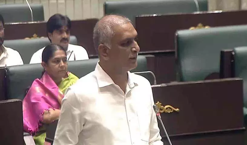 Harish Rao ने विधानसभा में मुसी नदी के विकास पर सरकारी खर्च पर सवाल उठाए Harish Rao ने विधानसभा में मुसी नदी के विकास पर सरकारी खर्च पर सवाल उठाए