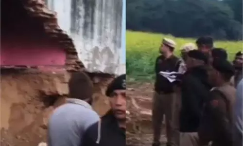 Haryana: मंदिर की दीवार गिरने से नीचे दबे मजदूर, एक की मौत