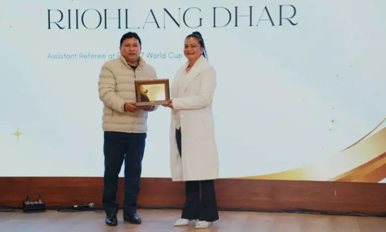 Meghalaya: रिओहलांग धर को FIFA इंटरनेशनल रेफरी लिस्ट 2026 के लिए चुना गया