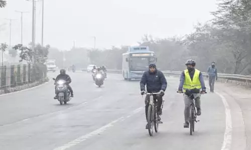 पहाड़ों की बर्फबारी का असर एनसीआर में, ठंड बढ़ी, हवा से सुधरी हवा की गुणवत्ता