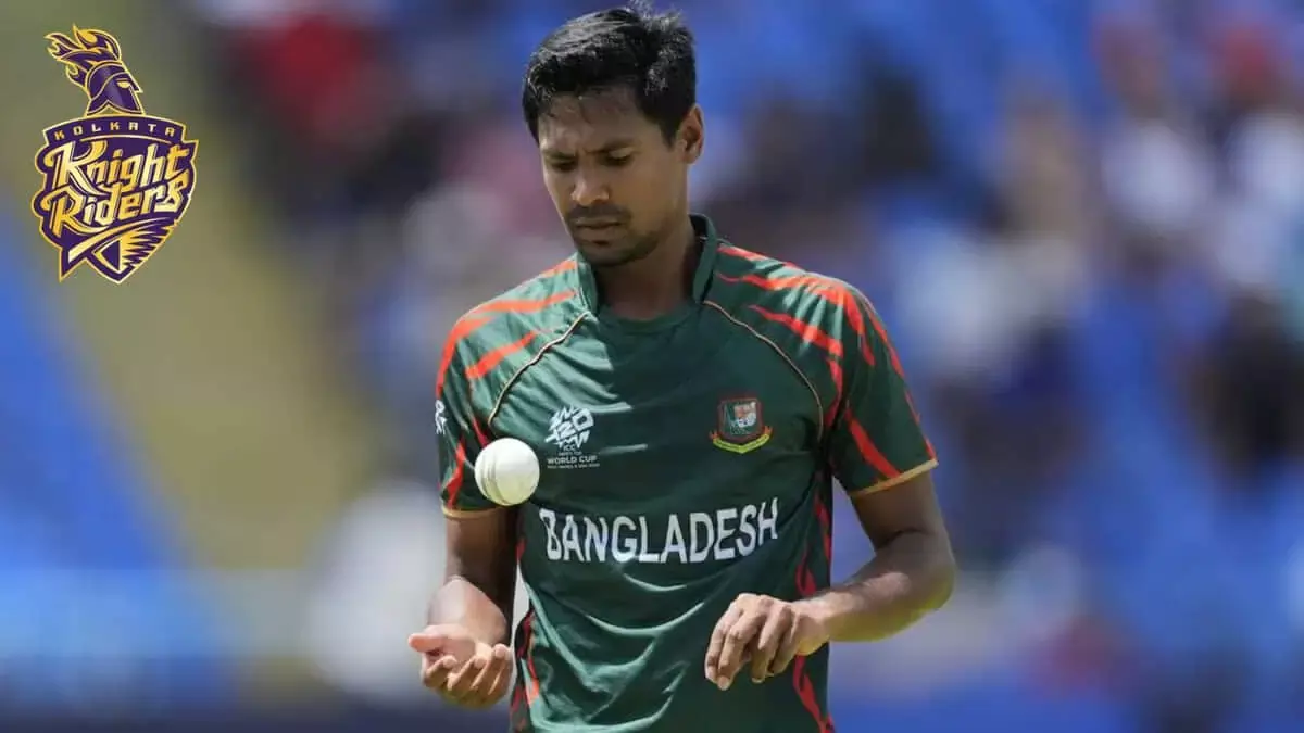 BCCI ने कोलकाता नाइट राइडर्स से मुस्तफिजुर रहमान को रिलीज करने को कहा