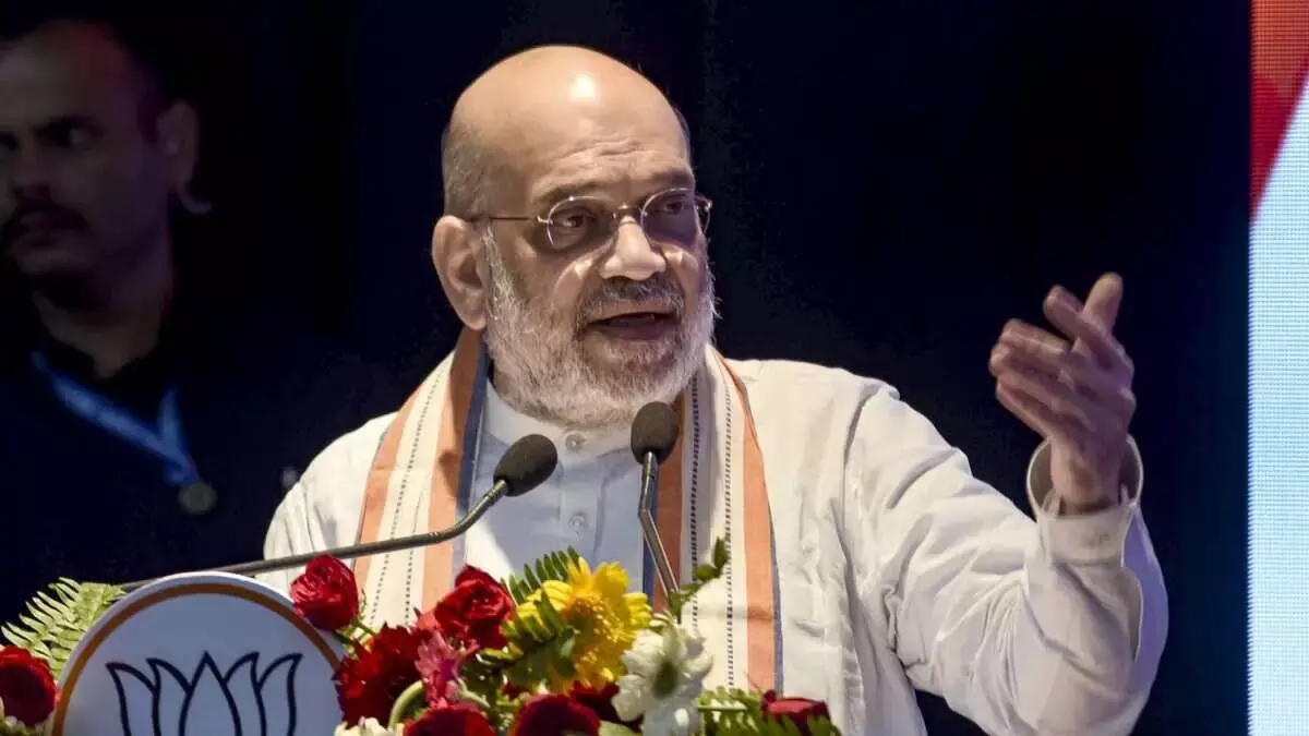 Chennai: रविवार को तमिलनाडु में गृह मंत्री अमित शाह की बीजेपी रैली से पहले सुरक्षा कड़ी कर दी Chennai: रविवार को तमिलनाडु में गृह मंत्री अमित शाह की बीजेपी रैली से पहले सुरक्षा कड़ी कर दी