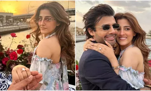 Stebin Ben के प्रपोज़ल के बाद नूपुर सनोन ने दिखाई सगाई की अंगूठी Stebin Ben के प्रपोज़ल के बाद नूपुर सनोन ने दिखाई सगाई की अंगूठी