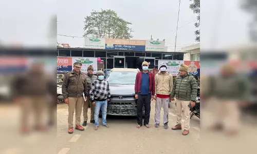 कार चोर गिरोह का भंडाफोड़, तीन आरोपी गिरफ्तार