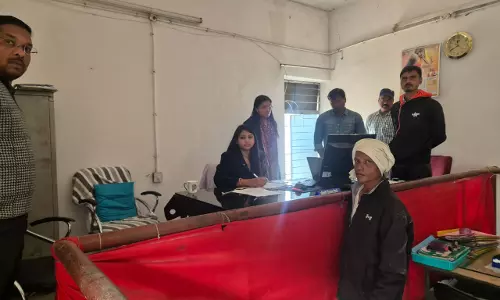 सूरजपुर कलेक्टर एस जयवर्धन ने तहसील भैयाथान का किया निरीक्षण