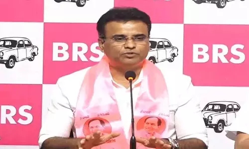 रेवंत का शासन पिछोड़ी के हाथ में पत्थर जैसा हो गया है: KP Vivekananda रेवंत का शासन पिछोड़ी के हाथ में पत्थर जैसा हो गया है: KP Vivekananda