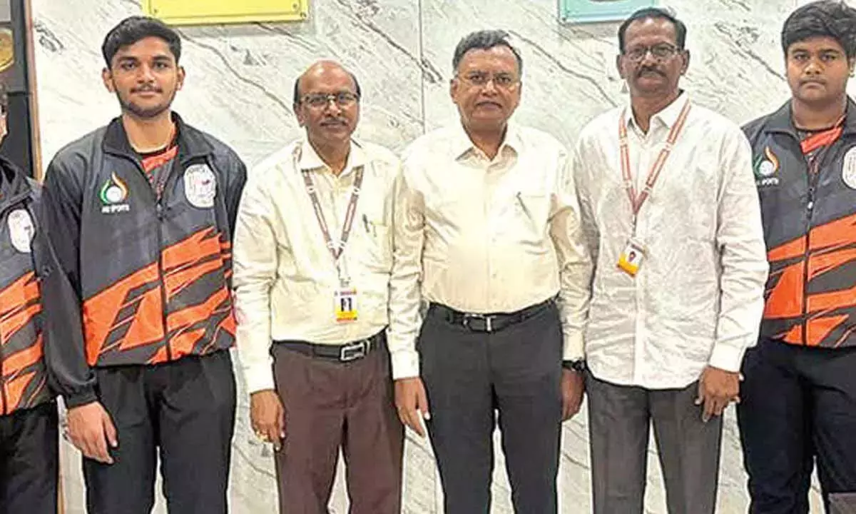 Andhra: साउथ ज़ोन इंटर-यूनिवर्सिटी टूर्नामेंट के लिए सिद्धार्थ एकेडमी की टीम