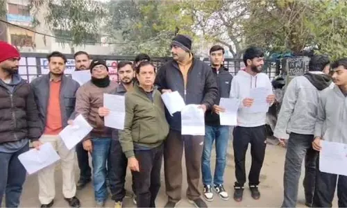 ड्राइविंग टेस्ट ट्रैक बंद, अपॉइंटमेंट लेकर पहुंचे लोग खाली लौटे
