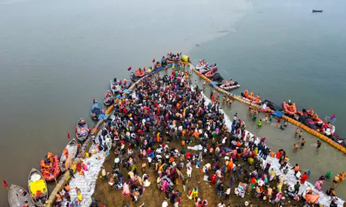 मेला क्षेत्र में सुरक्षा के पुख्ता इंतजाम, घाटों पर मुस्तैद प्रशासन