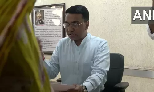 गोवा के मुख्यमंत्री प्रमोद सावंत ने संखली में आयोजित जनता दर्शन में लोगों की समस्याएं सुनी