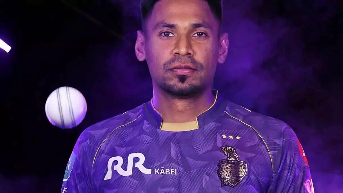 BCCI ने KKR को बांग्लादेश के खिलाड़ी मुस्तफिजुर रहमान को रिलीज़ करने का निर्देश दिया BCCI ने KKR को बांग्लादेश के खिलाड़ी मुस्तफिजुर रहमान को रिलीज़ करने का निर्देश दिया