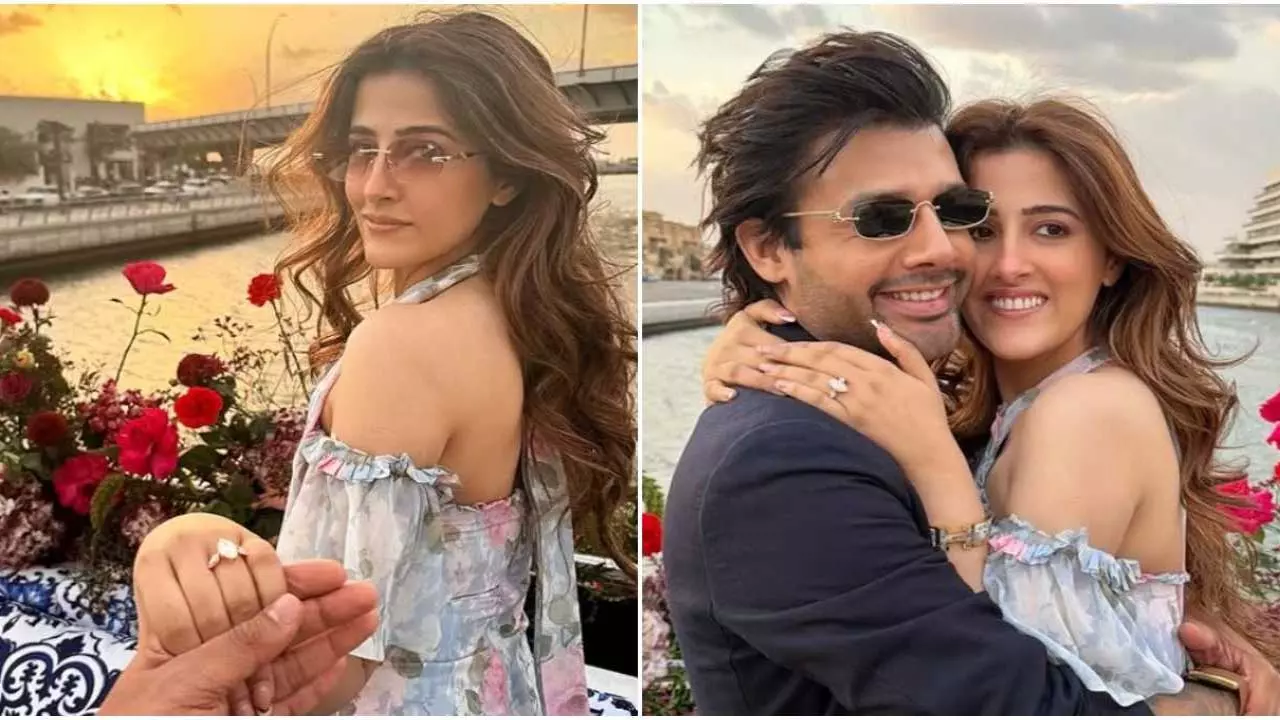 Stebin Ben के प्रपोज़ल के बाद नूपुर सनोन ने दिखाई सगाई की अंगूठी Stebin Ben के प्रपोज़ल के बाद नूपुर सनोन ने दिखाई सगाई की अंगूठी