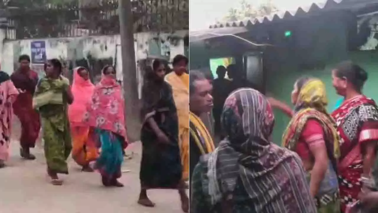 महिलाओं का आंदोलन: Suvarnapur में शराब बंदी की रैली महिलाओं का आंदोलन: Suvarnapur में शराब बंदी की रैली