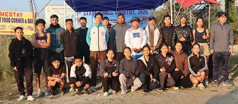 ITANAGAR: 60वीं राष्ट्रीय क्रॉस कंट्री चैंपियनशिप में अरुणाचल का प्रतिनिधित्व करेंगे 10 एथलीट