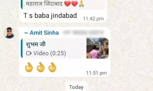भूपेश का स्वागत करने पर चिढ़े टीएस समर्थक, व्हाट्सएप ग्रुप के चैट से कांग्रेस में फिर खलबली