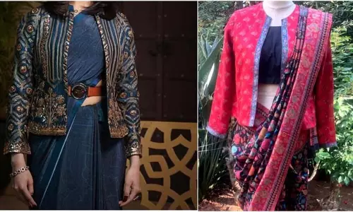 Bandhani Saree Outfit Idea:बांधनी साड़ी से तैयार करें ट्रेंडी और स्टाइलिश आउटफिट्स