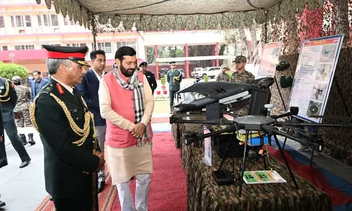 Haryana : मुख्यमंत्री ने चंडीमंदिर मिलिट्री स्टेशन का दौरा किया