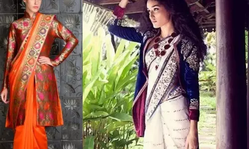 Fashion Tips : सर्दियों में साड़ी पहनकर दिखना है स्टाइलिश तो फॉलो करें ये टिप्स Fashion Tips : सर्दियों में साड़ी पहनकर दिखना है स्टाइलिश तो फॉलो करें ये टिप्स