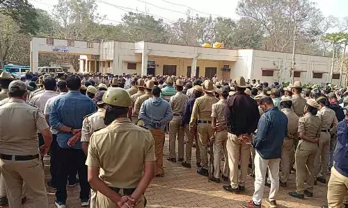 येल्लापुर मर्डर केस; KMC-RI हॉस्पिटल के मुर्दाघर के पास सिक्योरिटी बढ़ा दी गई