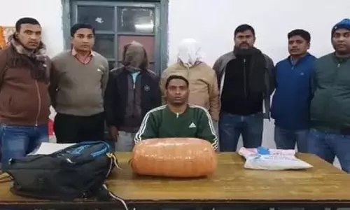 रेलवे स्टेशन पर RPF को मिली सफलता, 6 किलोग्राम गांजे के साथ दो तस्कर गिरफ्तार