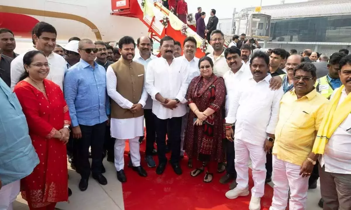 Bhogapuram एयरपोर्ट से पहली एयर इंडिया फ्लाइट का वैलिडेशन टेक-ऑफ हुआ