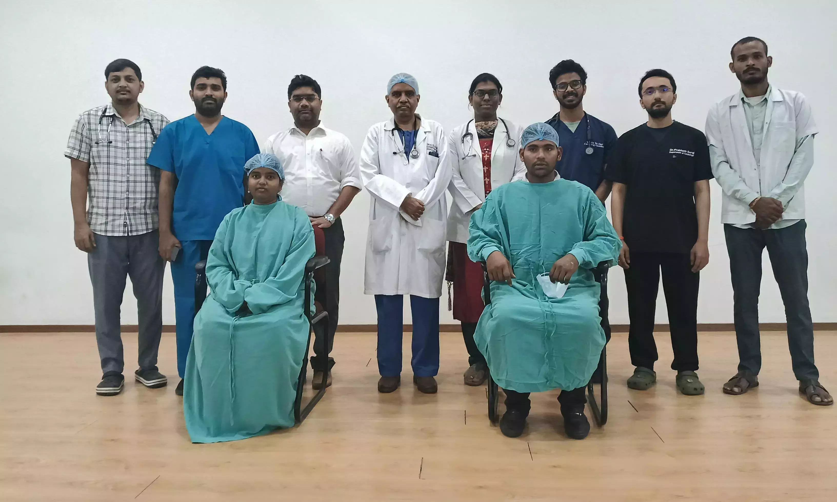 NIMS के डॉक्टरों ने दो मरीज़ों में दुर्लभ हृदय रोग का इलाज किया