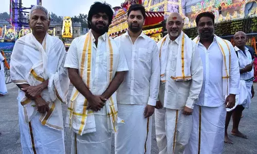 Mana Shankaravaraprasad Garu का प्रमोशन ज़ोरों पर Mana Shankaravaraprasad Garu का प्रमोशन ज़ोरों पर