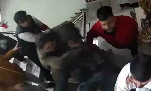 गाजियाबाद में नए साल की रात हिंसा, घटना CCTV में कैद