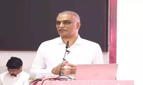 कोई नहीं मानता कि केसीआर ने तेलंगाना के साथ अन्याय किया है: Harish Rao कोई नहीं मानता कि केसीआर ने तेलंगाना के साथ अन्याय किया है: Harish Rao