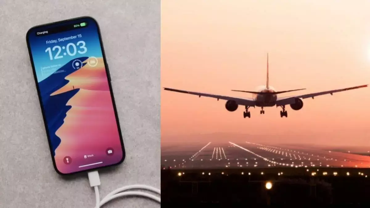 DGCA ने फ्लाइट्स के दौरान डिवाइस चार्ज करने के लिए पावर बैंक के इस्तेमाल पर बैन