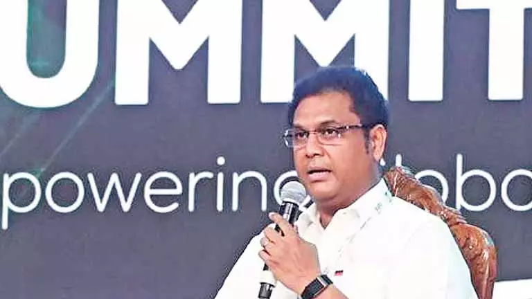2021 से अब तक साइन किए गए लगभग 80 प्रतिशत एमओयू पर काम चल रहा: TRB Raja 2021 से अब तक साइन किए गए लगभग 80 प्रतिशत एमओयू पर काम चल रहा: TRB Raja