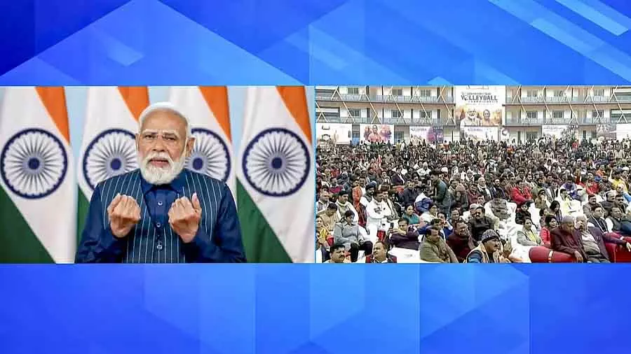 भारत 2036 ओलंपिक की मेज़बानी के लिए पूरी ताकत से तैयारी कर रहा है: PM Modi भारत 2036 ओलंपिक की मेज़बानी के लिए पूरी ताकत से तैयारी कर रहा है: PM Modi