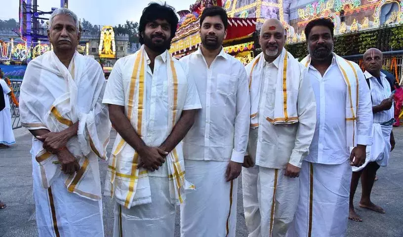 Mana Shankaravaraprasad Garu का प्रमोशन ज़ोरों पर Mana Shankaravaraprasad Garu का प्रमोशन ज़ोरों पर