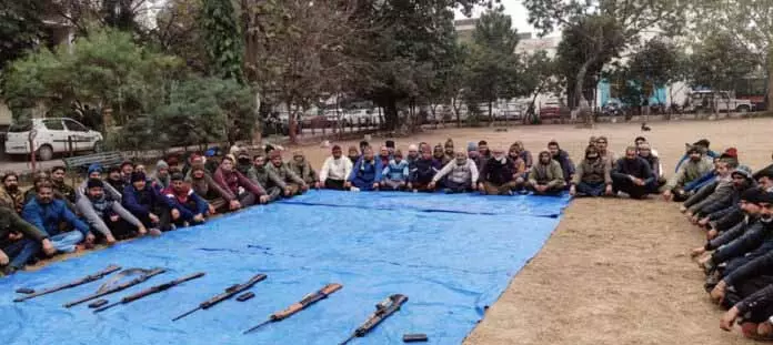 सीमावर्ती क्षेत्रों के 85 VDG सदस्यों ने DPL में गहन प्रशिक्षण लिया सीमावर्ती क्षेत्रों के 85 VDG सदस्यों ने DPL में गहन प्रशिक्षण लिया