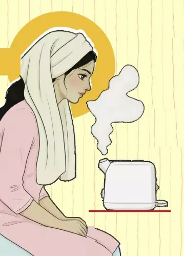 सर्दी-जुकाम से बंद नाक तक, पूरे शरीर के लिए फायदेमंद भाप लेना सर्दी-जुकाम से बंद नाक तक, पूरे शरीर के लिए फायदेमंद भाप लेना