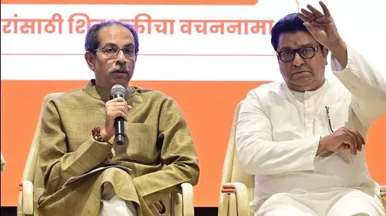 Uddhav, Raj ने BMC चुनाव के लिए जॉइंट घोषणापत्र जारी किया, महायुति पर निशाना साधा