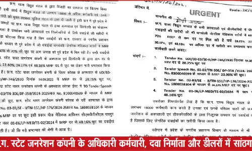 छत्तीसगढ़ पावर कंपनी अपने ही अधिकारी -कर्मचारियों की जान की दुश्मन छत्तीसगढ़ पावर कंपनी अपने ही अधिकारी -कर्मचारियों की जान की दुश्मन
