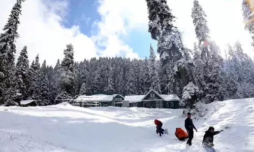 गुलमर्ग में तापमान माइनस 8.8 पर, J&K में ठंड बढ़ी