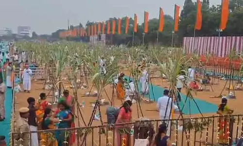 त्रिची में नम्मा उरु मोदी पोंगल उत्सव: मंत्री अमित शाह ने भाग लिया